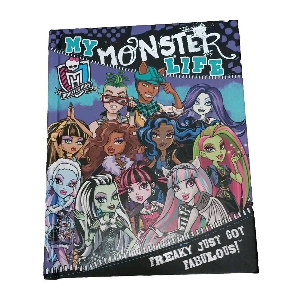 Monster High My Monster Life Mini Hardcover Activity Book Parragon 2013